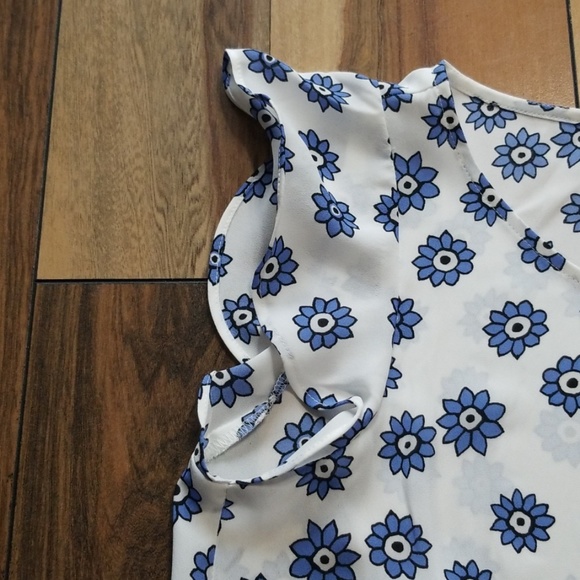 Loft peplum floral top - Picture 2 of 8